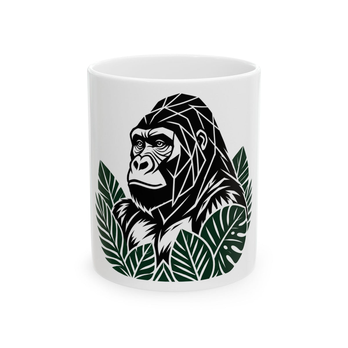 Silverback-Gorilla-Wild-Animal-Coffee-Mug