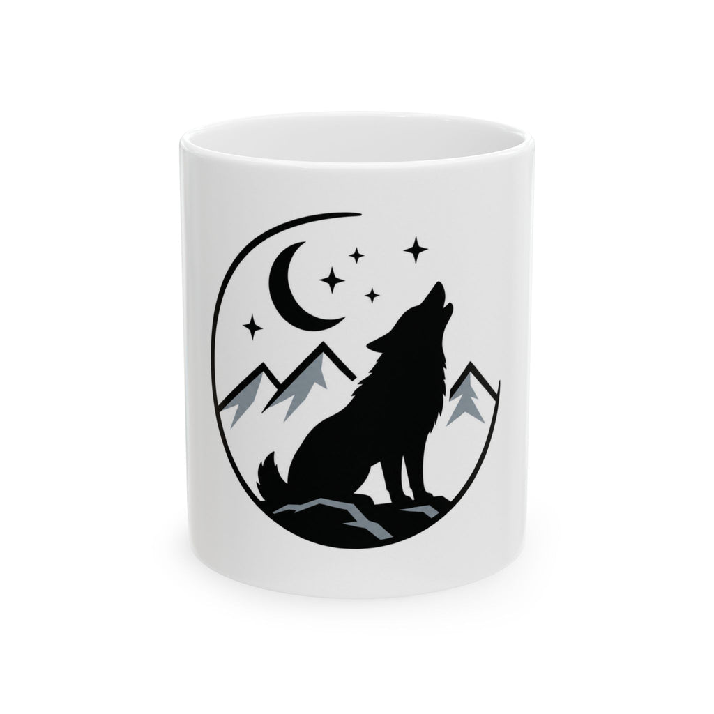 Howling-Wolf-Wild-Animal-Coffee-Mug