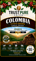 Colombian Coffee | Medium Roast Single Origin | TrustPureCoffee