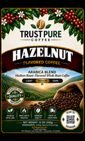 Hazelnut Flavored Coffee | Warm Nutty Smooth Coffee | TrustPureCoffee