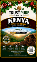 Kenyan Coffee | Medium-Light Roast Single Origin | TrustPureCoffee