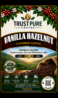 Vanilla Hazelnut Flavored Coffee | Trust Pure Coffee