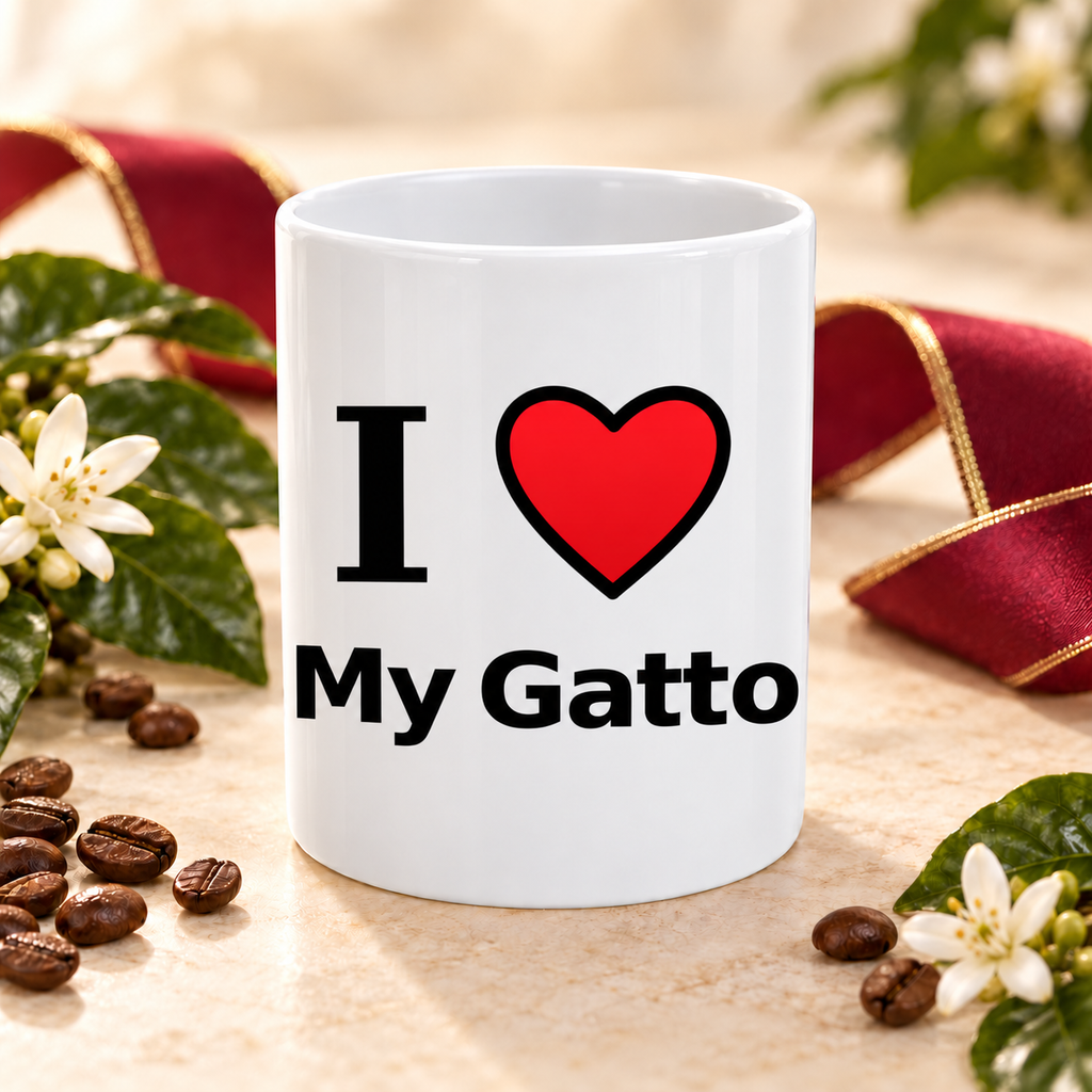 I-Love-My-Gato-Coffee-Mug